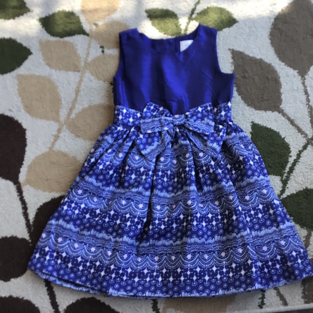 Blue girls dress